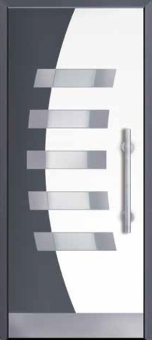 portoncino pvc vetro