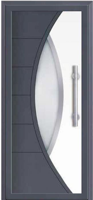 portoncino pvc vetrata